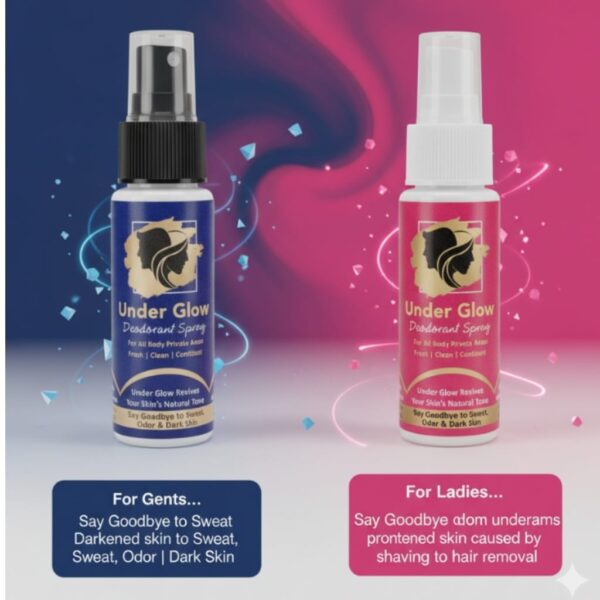 Deal-1: Male + Female UNDER GLOW Deodorant Spray