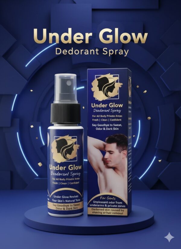 UNDER GLOW Deodorant Spray for Men